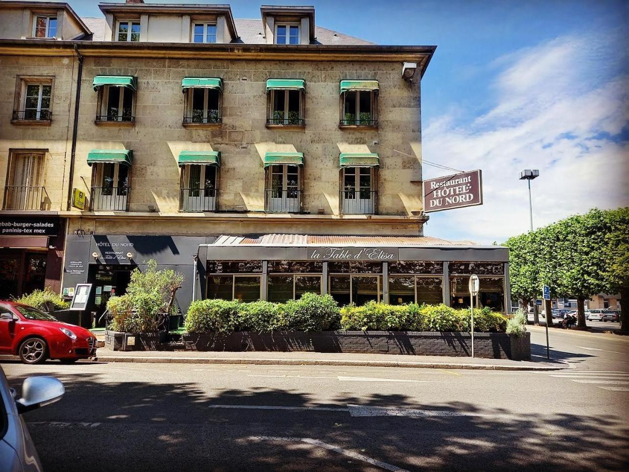Logis - Hotel Du Nord Et Restaurant La Table D'Elisa Compiègne Екстериор снимка